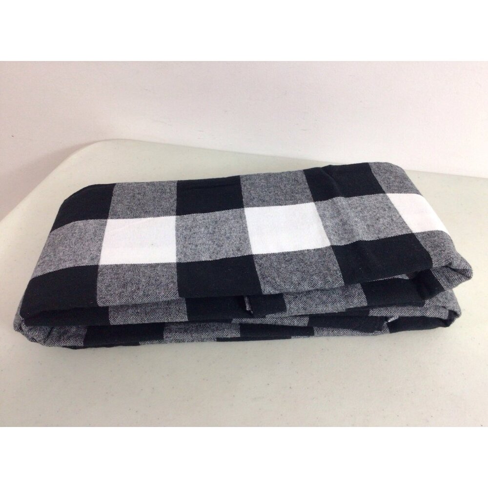 Buffalo Plaid Large Tablecloth Cotton 60 X 102 inches New